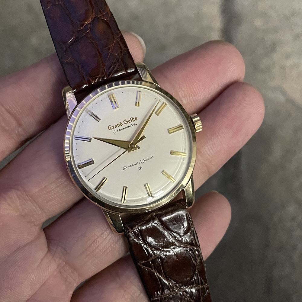 ✨SEIKO✨グランドセイコー✨1stモデル✨25JEWELS✨手巻き✨腕時計✨ Grand Seiko 【アンティーク】グランドセイコー Chronometer