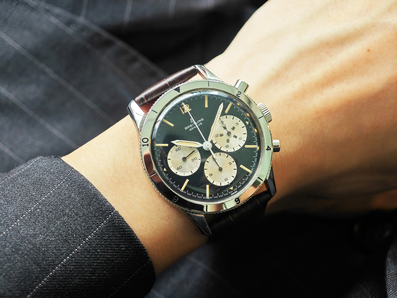 YEAR :: 1960年代〜 :: ブライトリング コ・パイロット 逆パンダ