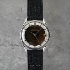UNIVERSAL GENEVE POLEROUTER DATE REF. 204610-2 TROPICAL